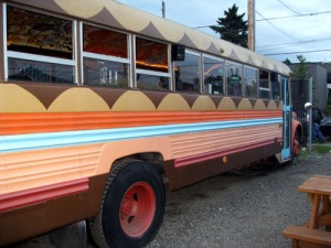 The Grilled Cheese Grill dining bus