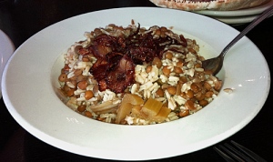 Pita Jungle lentils and rice