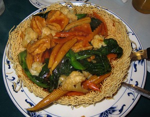 Viet Garden Buddha's Crispy Noodle Delight