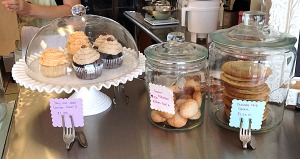 Treehouse vegan bakery treat display