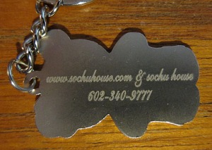 SoChu House Key chain back