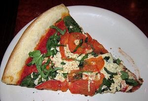NYPD Veganizza slice