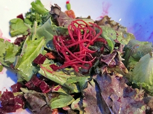 Delux vegan beet salad